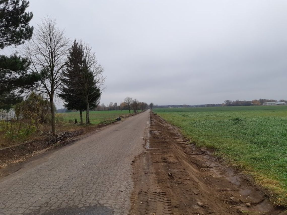 Remont drogi gminnej rozpoczęty