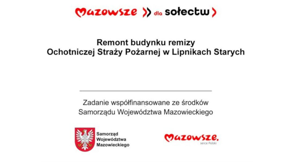 Remont remizy w Lipnikach Starych