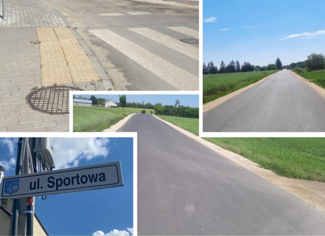 Remonty dróg w Pułtusku i Przemiarowie