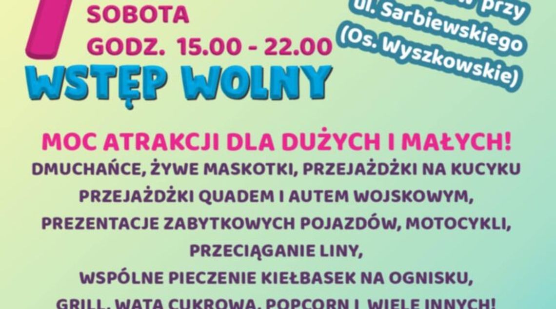 Rodzinny Piknik z okazji Dnia Dziecka