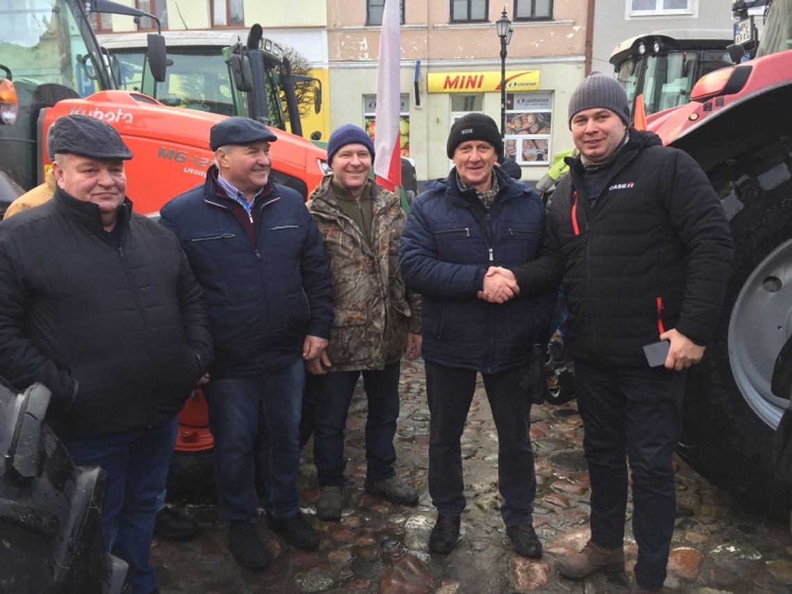 Rolnicy protestowali