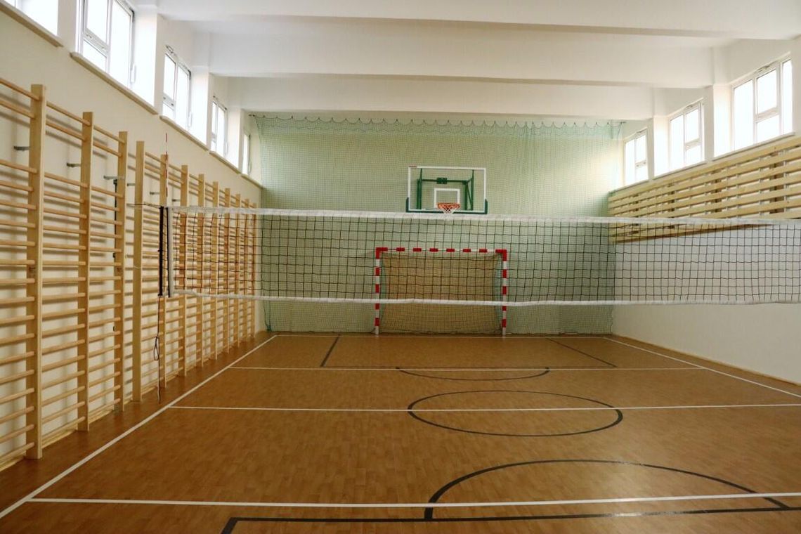 Sala gimnastyczna w nowej odsłonie