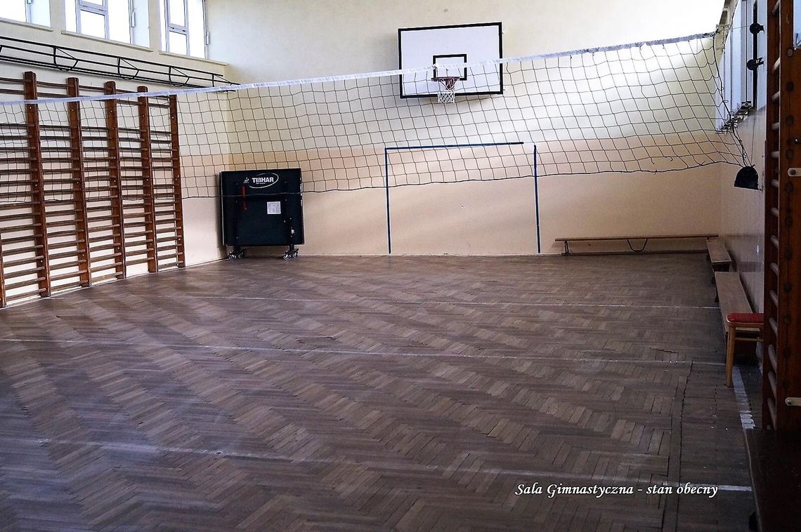 Sala gimnastyczna w ZS im. B. Prusa zostanie zmodernizowana
