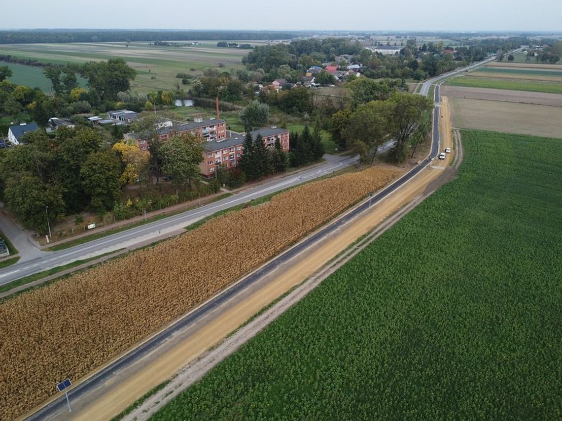 Ścieżka rowerowa wybudowana