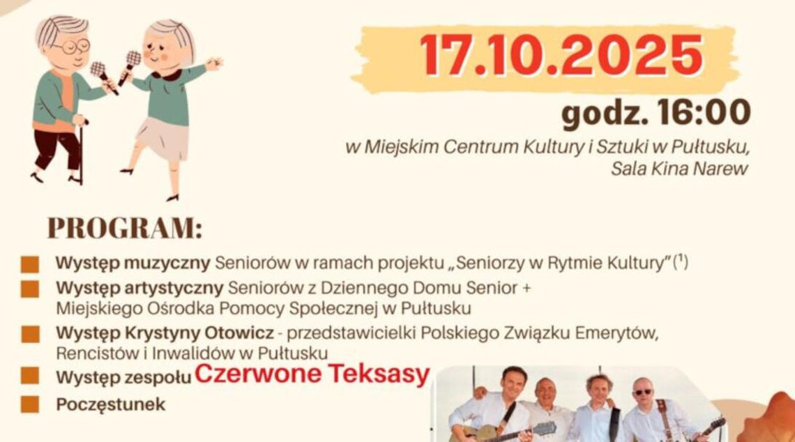 Serdecznie zapraszamy na Dzień Seniora
