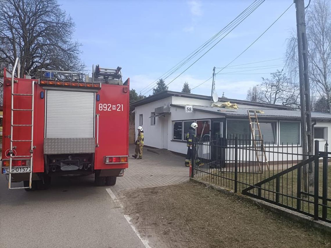 SEROCK. Pożar instalacji elektrycznej przy ul. Akacjowej