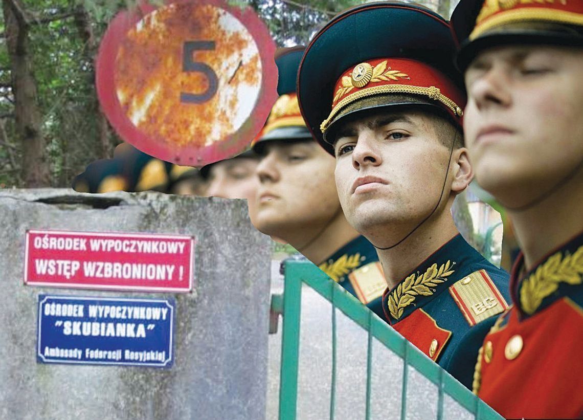 SEROCK. Ruski ośrodek w Skubiance – po naszej interwencji służby wkroczyły do środka!