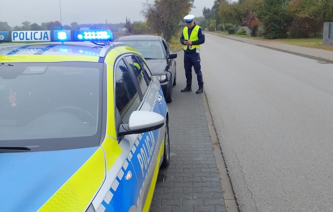 Skończyło się zatrzymaniem prawa jazdy Skończyło się zatrzymaniem prawa jazdy