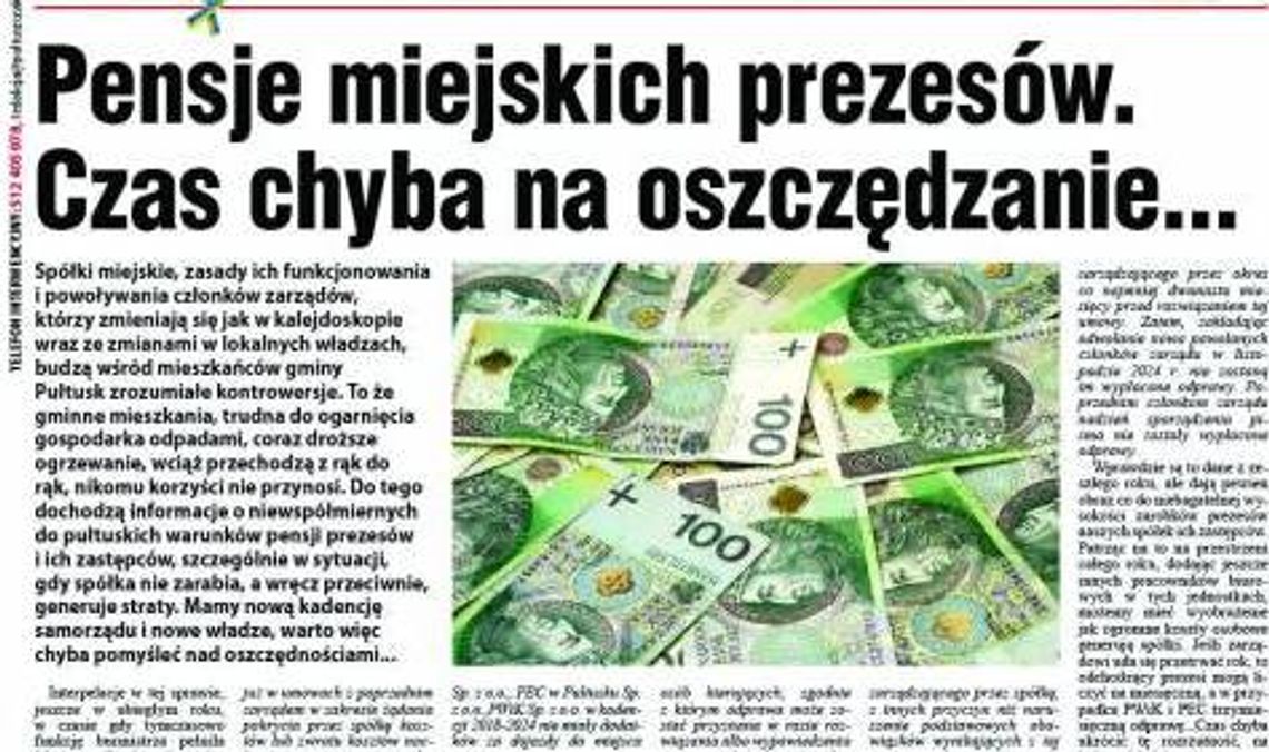 Śladem naszych publikacji