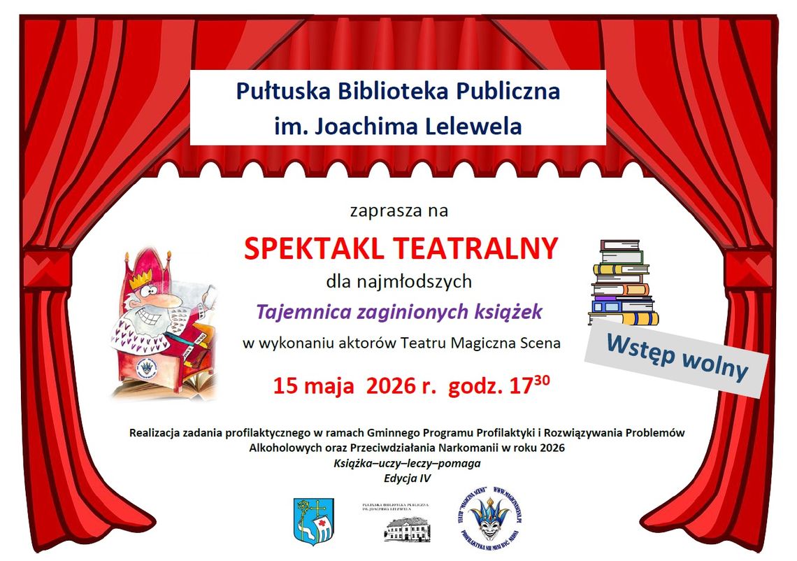 Spektakl teatralny dla najmłodszych