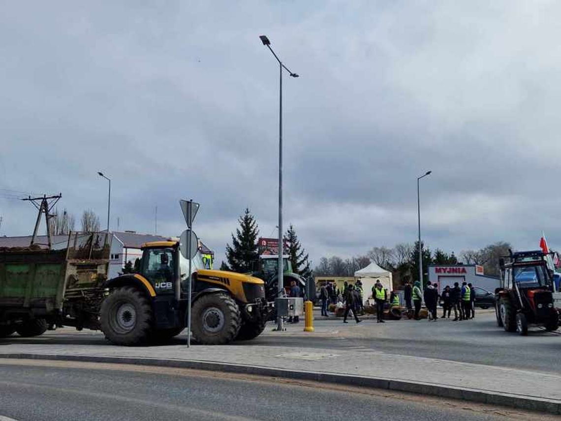 Spokojny pułtuski protest rolników