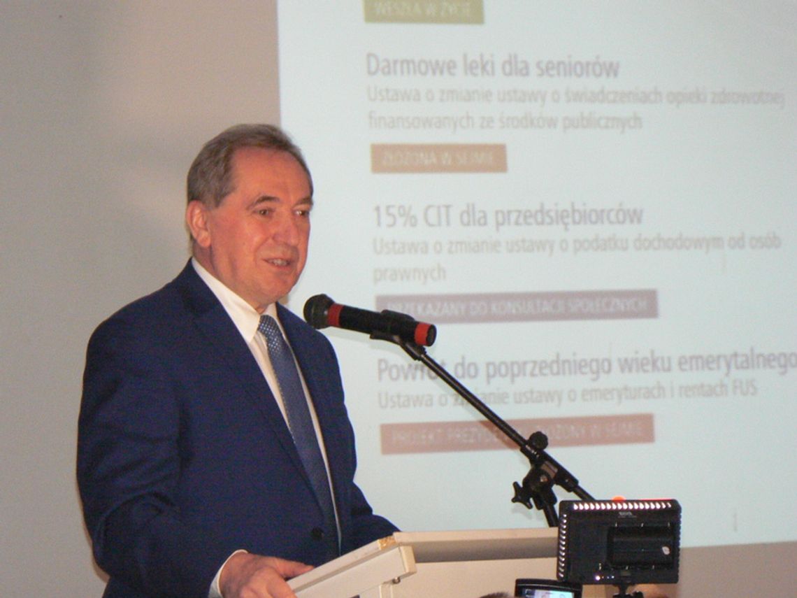 Spotkanie z ministrem Henrykiem Kowalczykiem