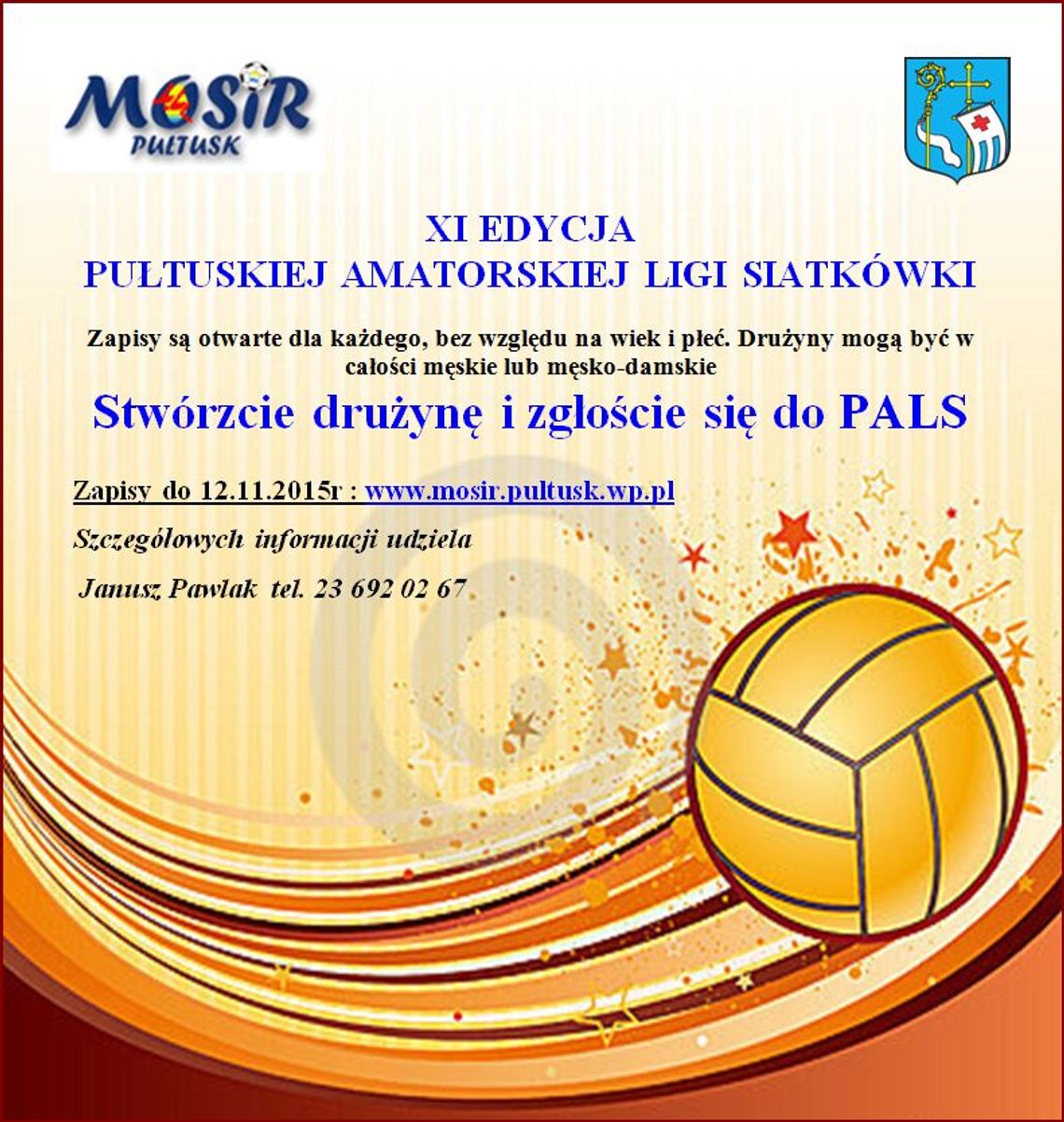 Stwórzcie drużynę i zgłoście się do PALS!