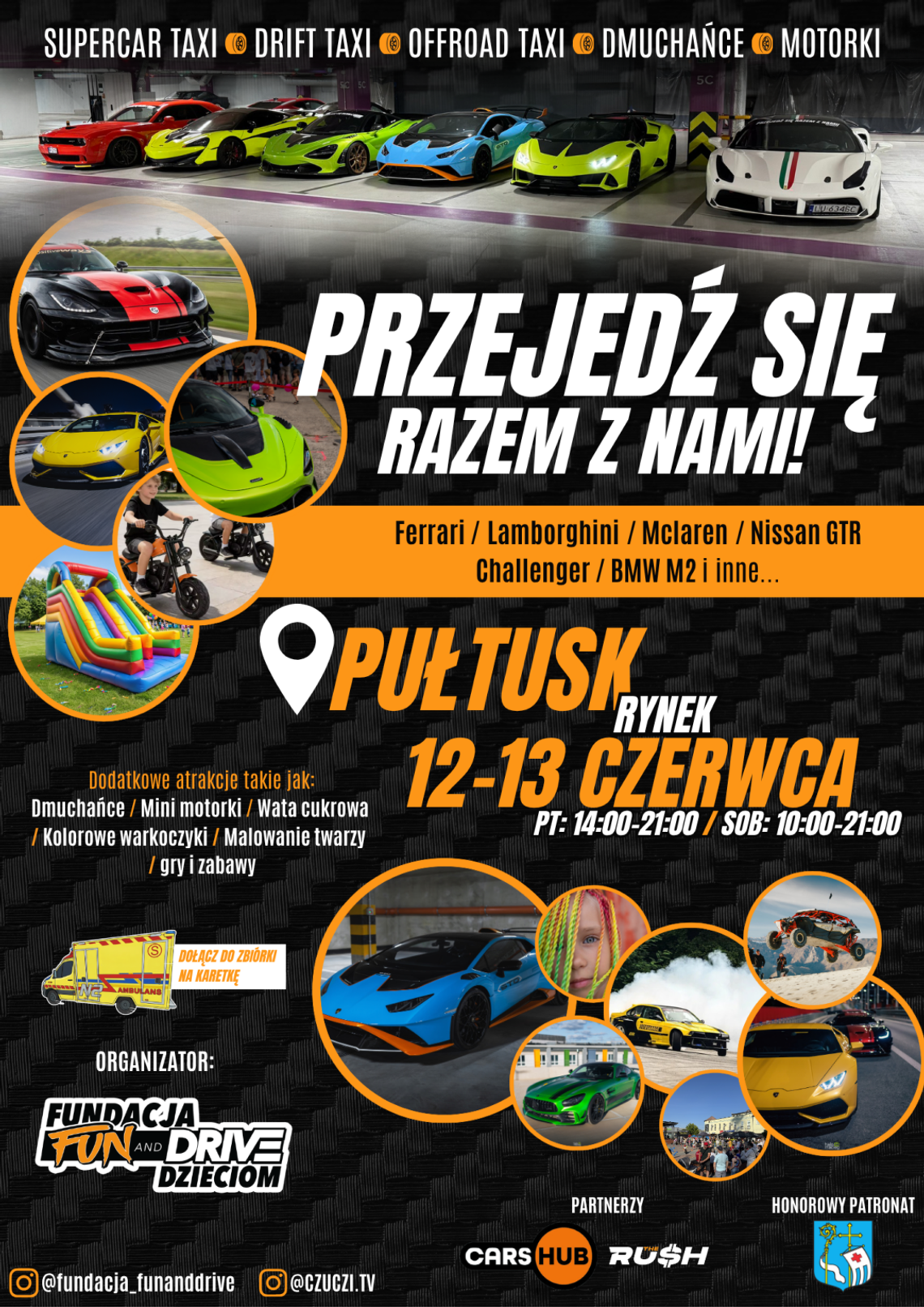 Supersamochody i pomoc dzieciom. Charytatywny piknik motoryzacyjny na pułtuskim Rynku Supersamochody i pomoc dzieciom. Charytatywny piknik motoryzacyjny na pułtuskim Rynku