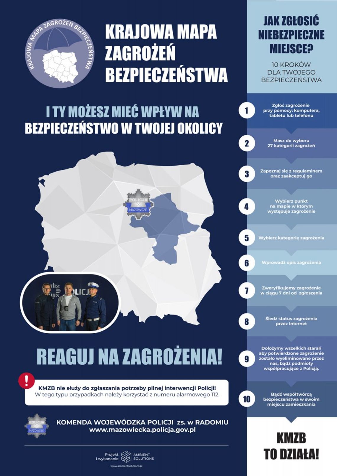 Sześć lat funkcjonowania Krajowej Mapy Zagrożeń Bezpieczeństwa