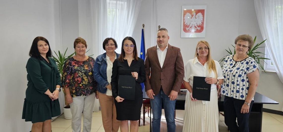 Szkolne awanse w Obrytem