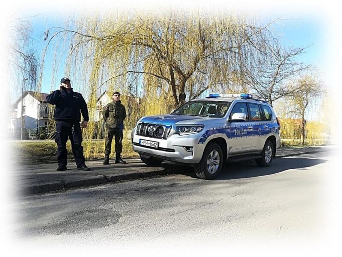 TERYTORIALIŚCI W PATROLU Z POLICJANTAMI