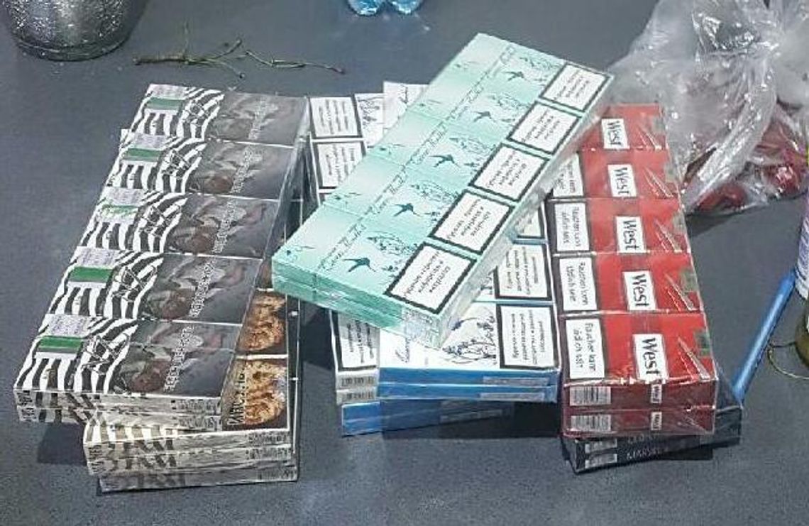 TYSIĄCE NIELEGALNYCH PAPIEROSÓW