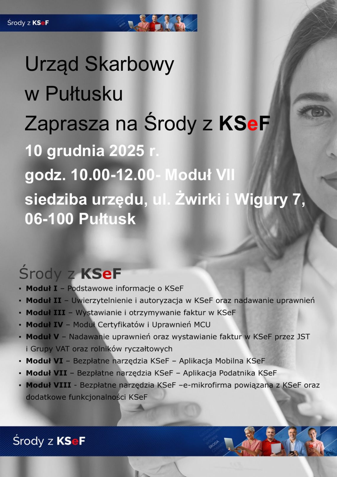 Urząd Skarbowy zaprasza na szkolenie