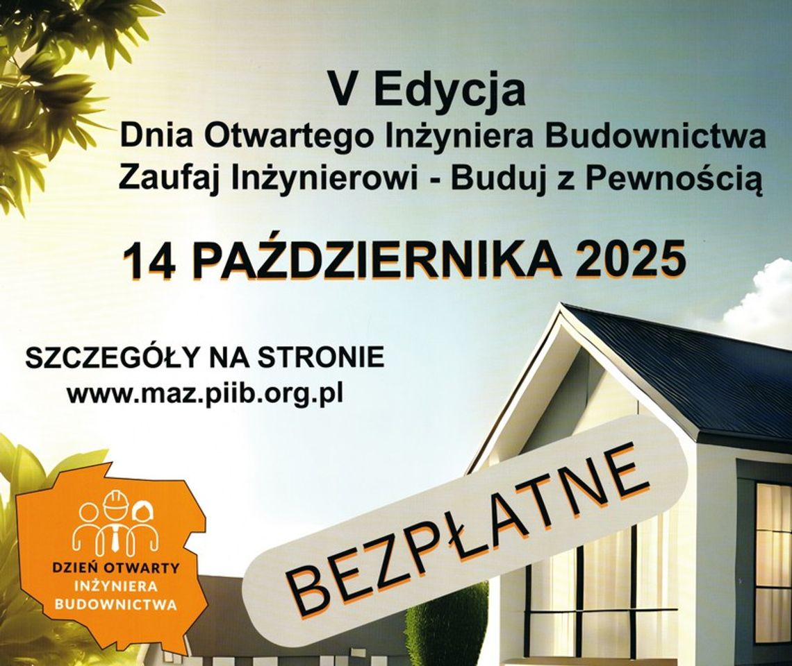V Edycja Dnia Otwartego Inżyniera Budownictwa – zapraszamy!