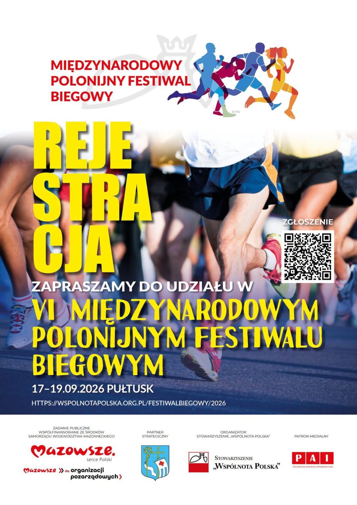 VI MIĘDZYNARODOWY POLONIJNY FESTIWAL BIEGOWY W PUŁTUSKU