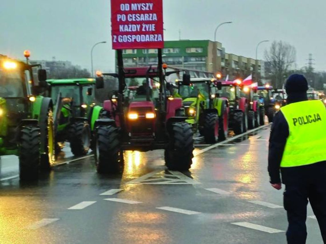 W środę kolejny dobowy protest rolników
