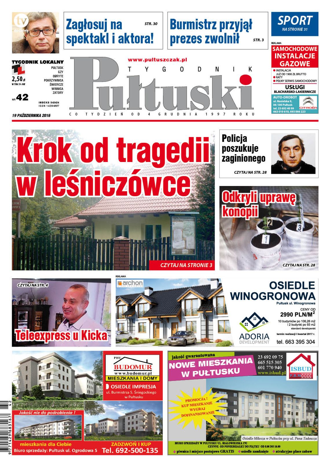 W środę nowe wydanie Tygodnika