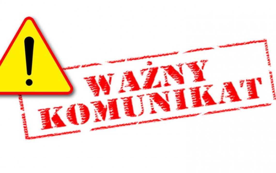 Ważny komunikat Zarządu Dróg Powiatowych