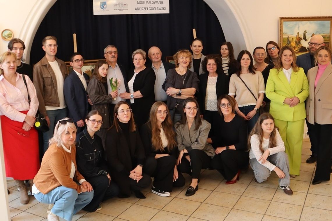 Wernisaż wystawy „MOJE MALOWANIE – ANDRZEJ GOCŁAWSKI”