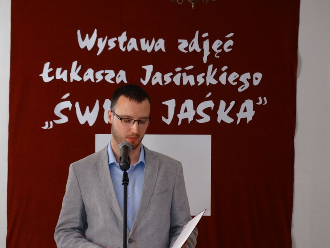 Więcej zdjęć z otwarcia wystawy Łukasza Jasińskiego