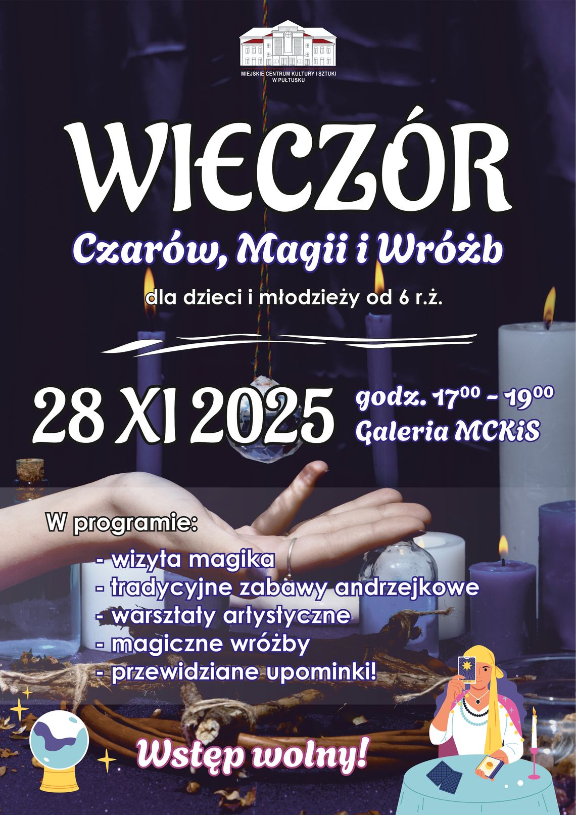 Wieczór czarów magii i wróżb