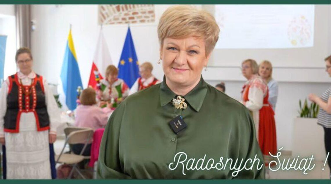 Wielkanocne życzenia od Burmistrz Miasta Pułtusk