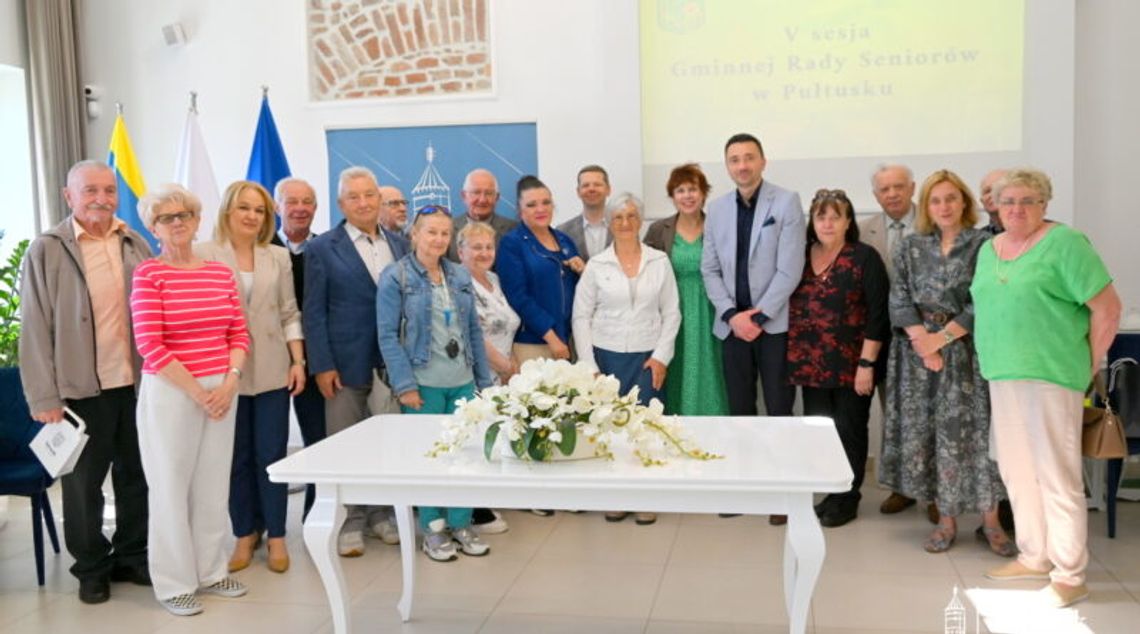 Wizyta delegacji Rady Seniorów Miasta i Gminy Serock w Pułtusku
