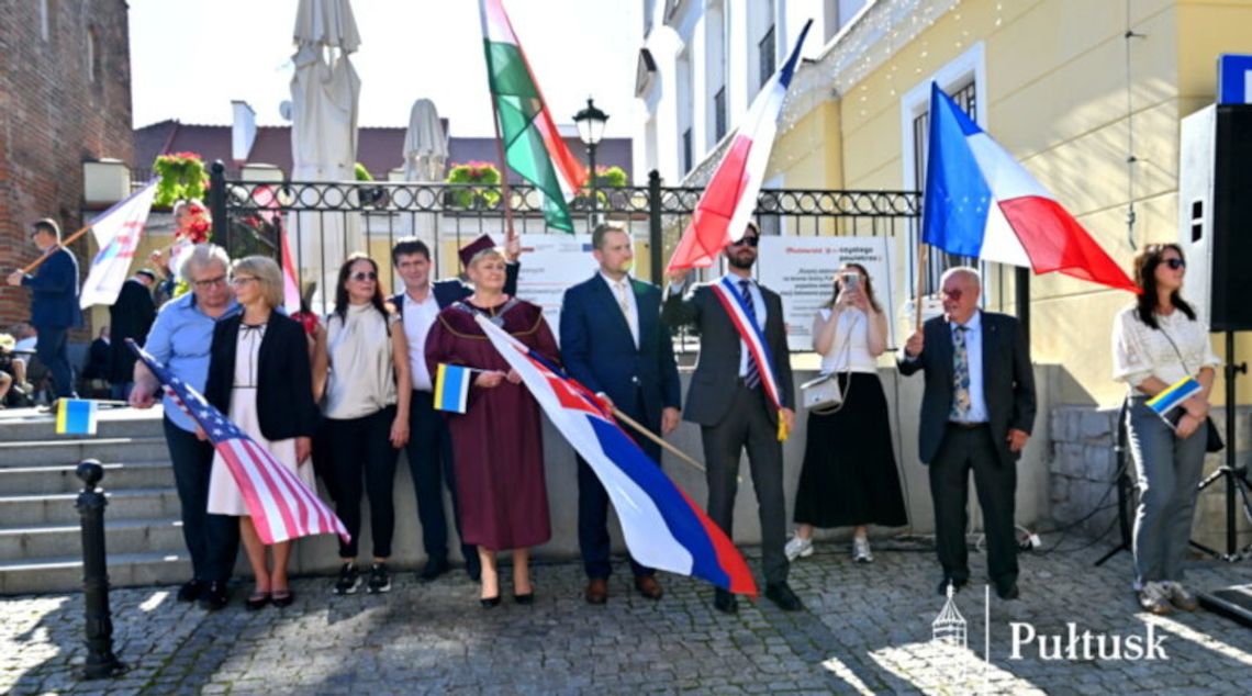 Wizyta miast partnerskich w Pułtusku