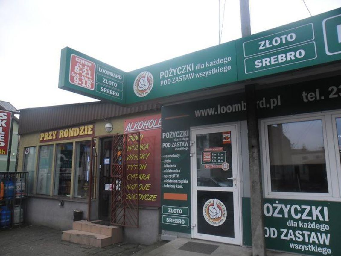 Włamanie do pułtuskiego lombardu