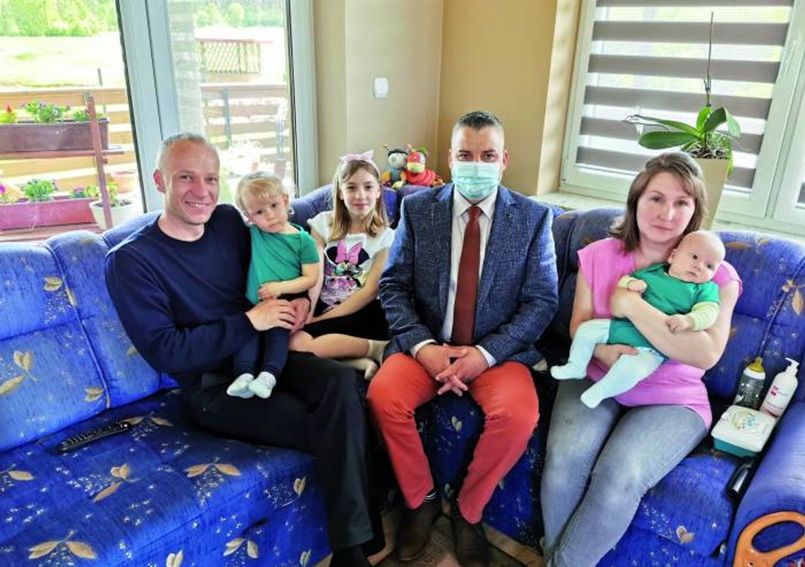Wójt wita nowych mieszkańców