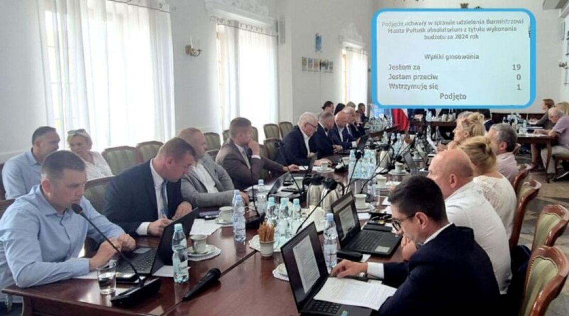 WOTUM ZAUFANIA I ABSOLUTORIUM DLA BURMISTRZ BEATY JÓŹWIAK