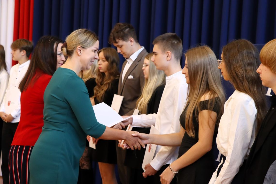 Wręczenie stypendiów Starosty Pułtuskiego
