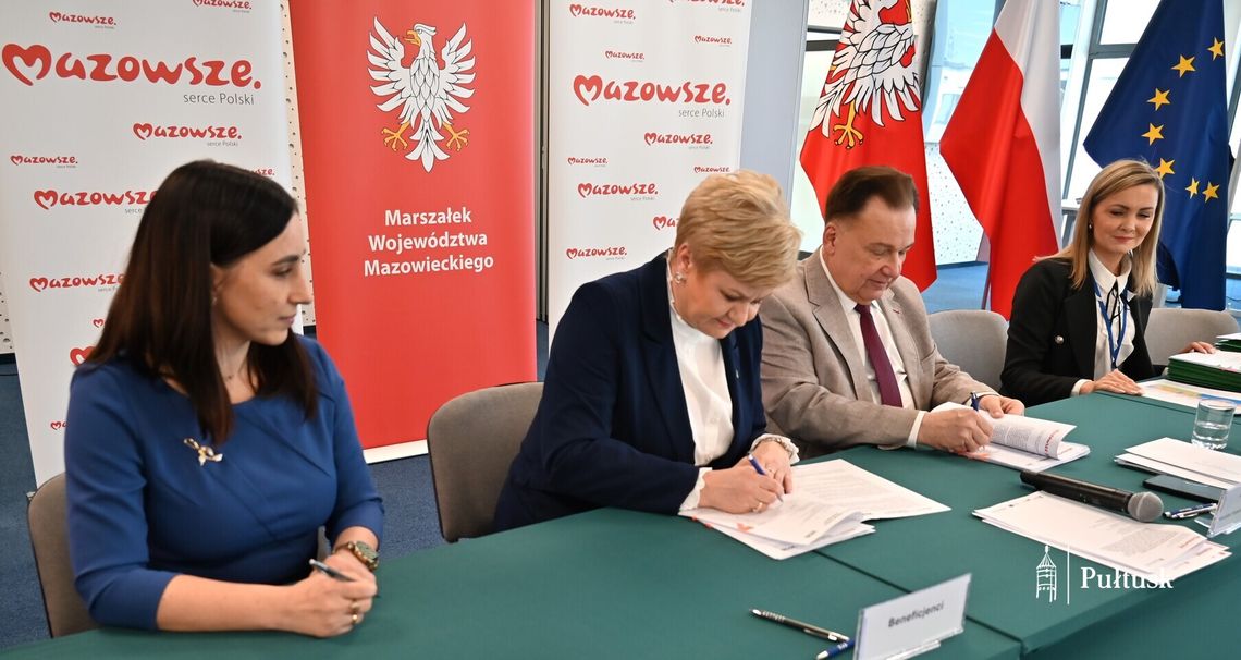 Wsparcie dla młodzieży w Gminie Pułtusk – podpisano umowę w ramach programu „Mazowsze dla Młodzieży 2026”