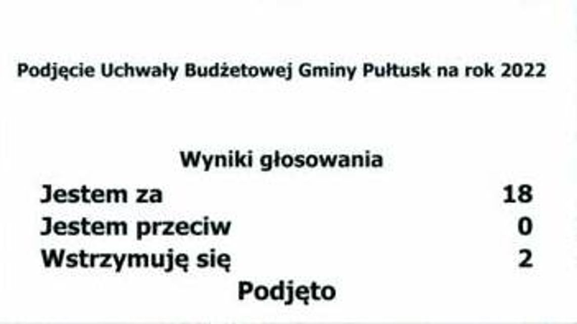 Wynik wskazuje na poparcie