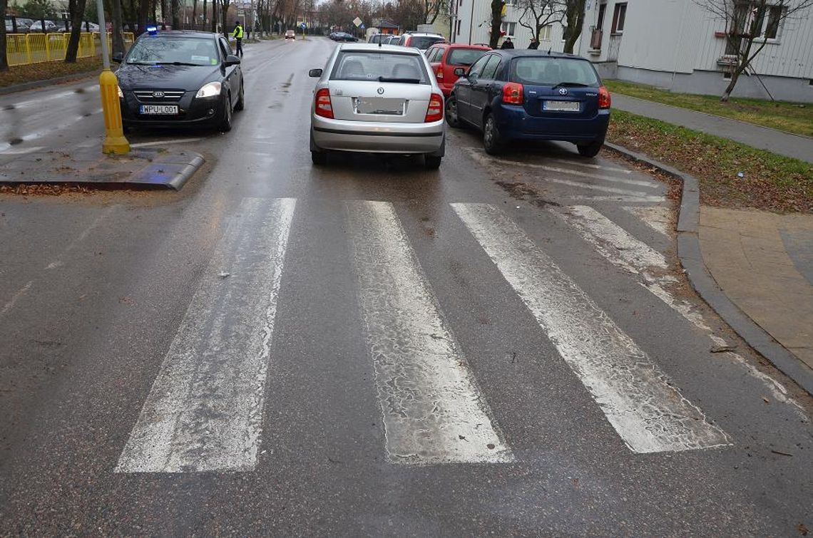 Wypadek z udziałem pieszego