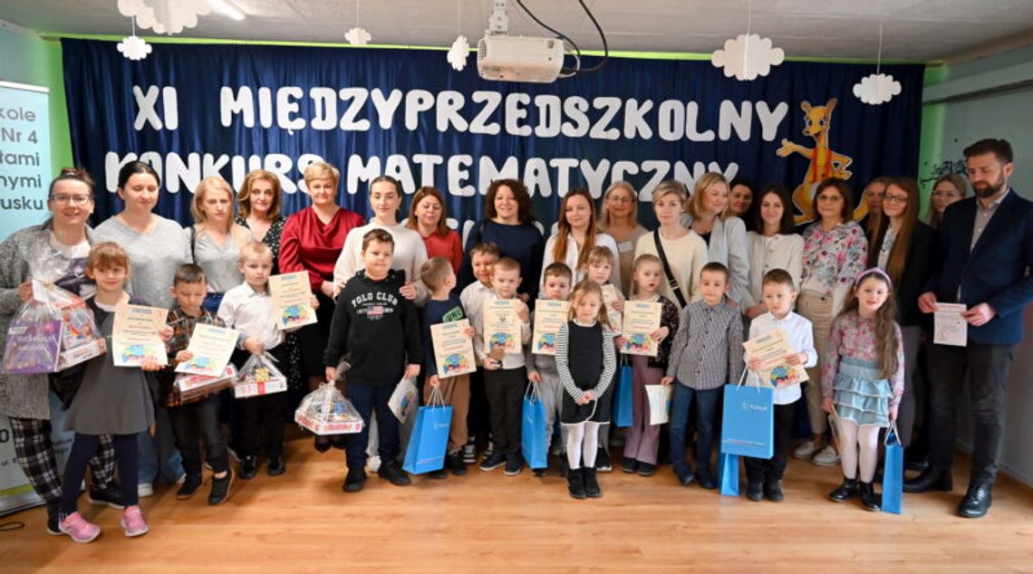 XI Międzyprzedszkolny Konkurs Matematyczny KANGUREK 2025 – wręczenie nagród
