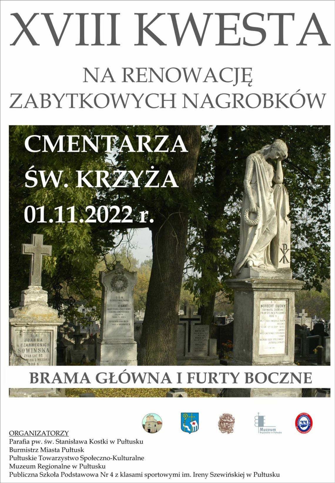 XVIII KWESTA NA RENOWACJĘ ZABYTKOWYCH NAGROBKÓW