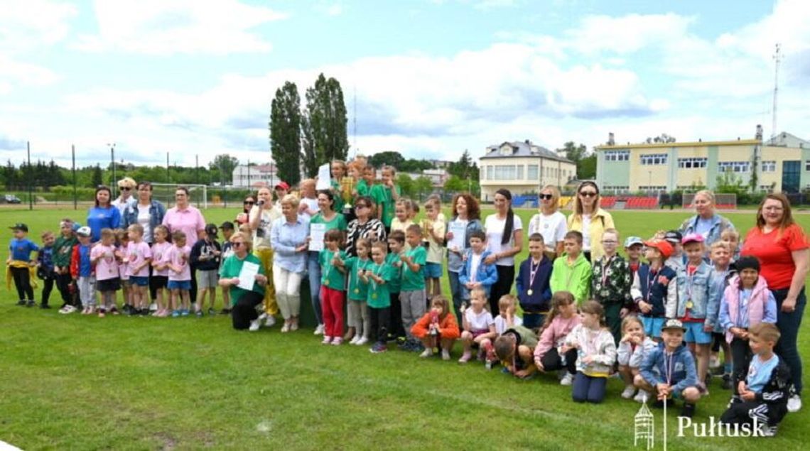 XVIII Olimpiada Sportowa Pułtuskich Przedszkolaków za nami