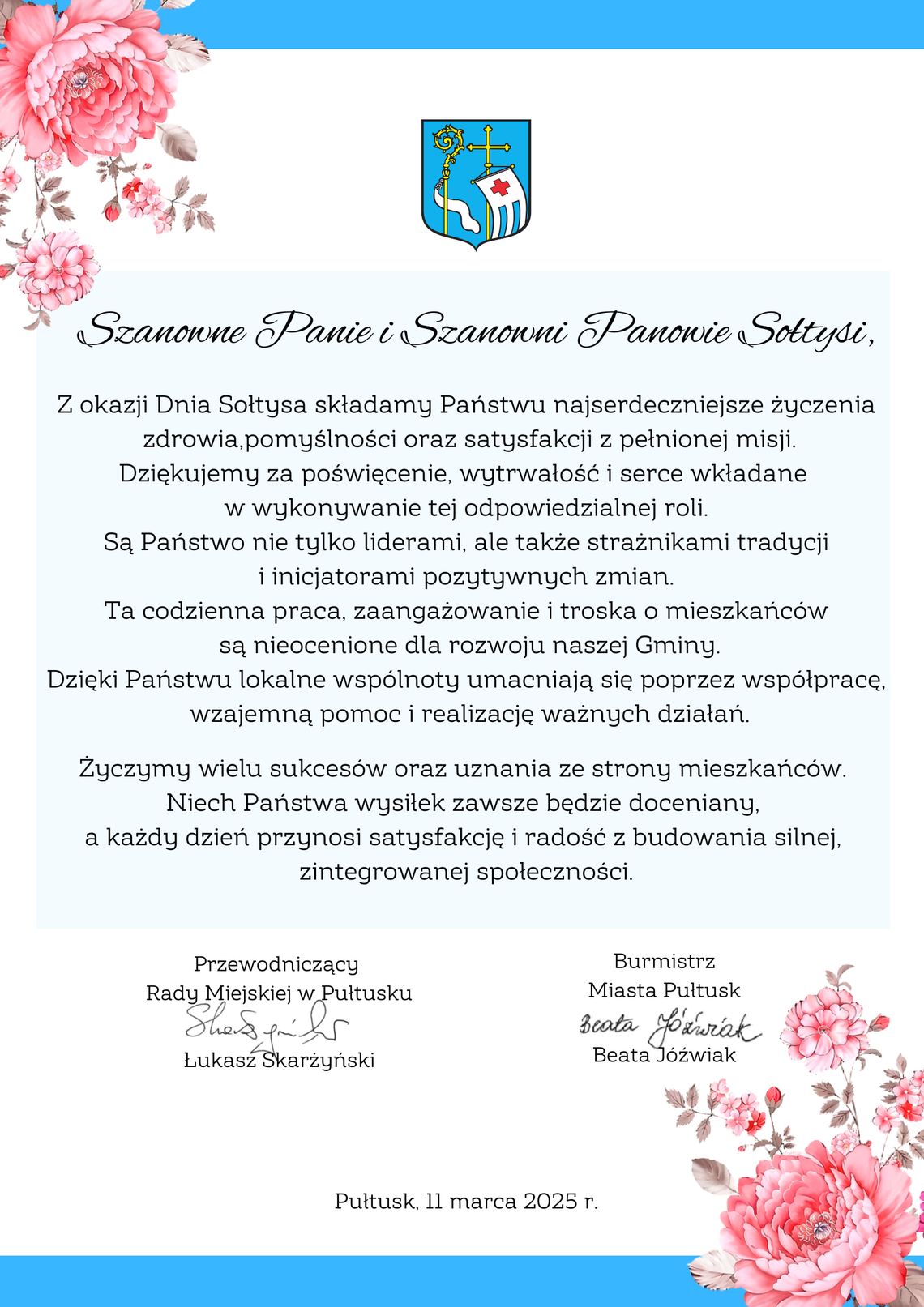 Z okazji Dnia Sołtysa