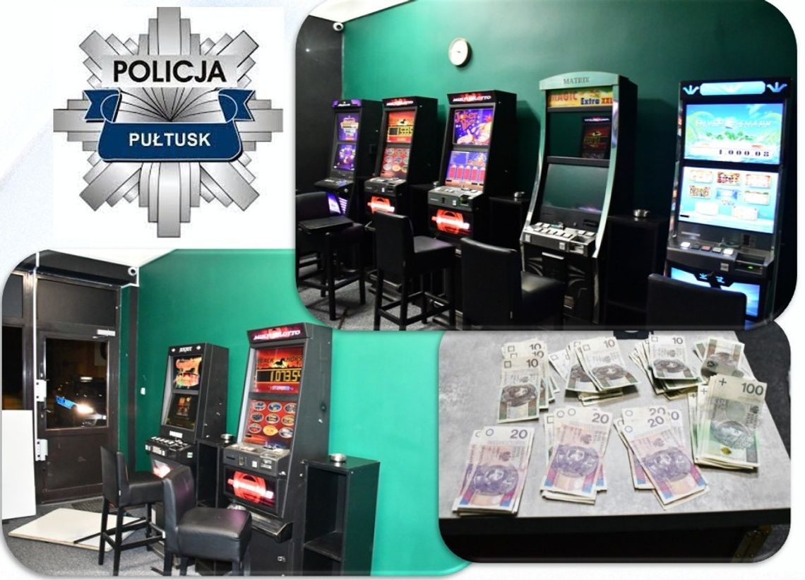 Zabezpieczyli 14 nielegalnych automatów