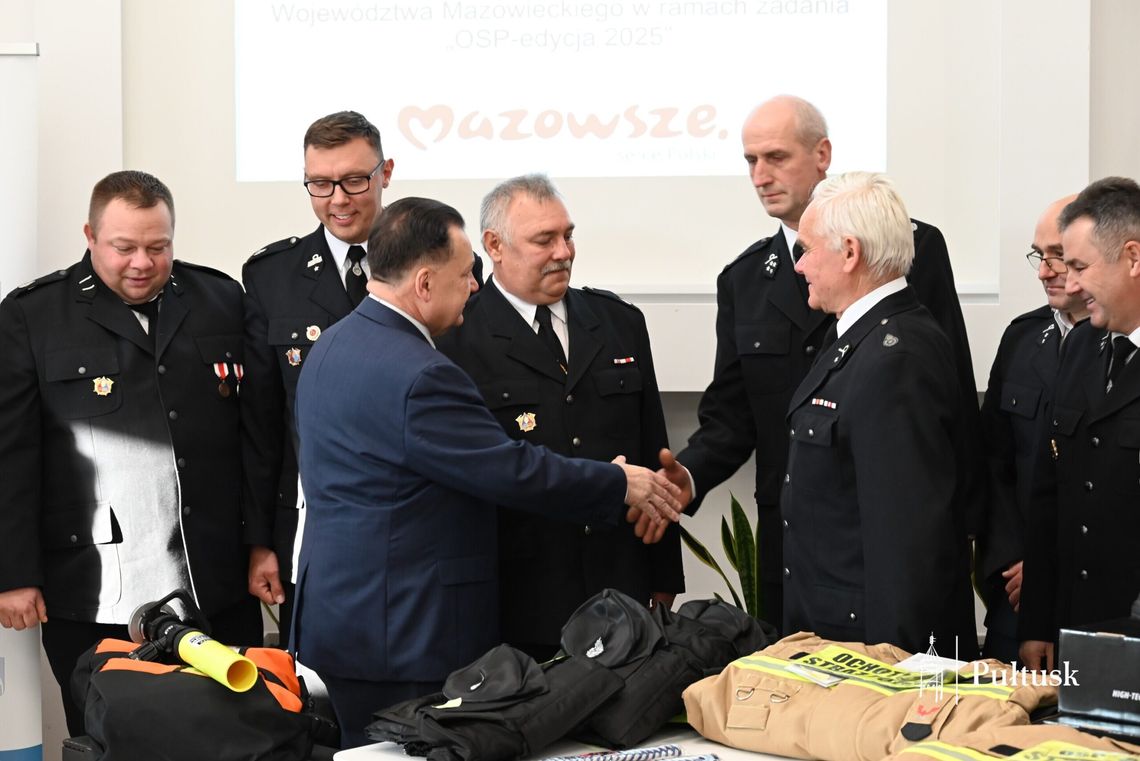 Zakup wyposażenia dla jednostek OSP w gminie Pułtusk Zakup wyposażenia dla jednostek OSP w gminie Pułtusk