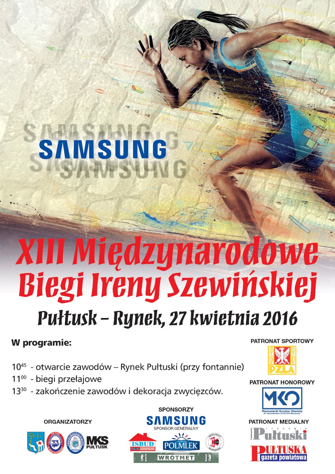 Zapraszamy na Biegi Ireny Szewińskiej
