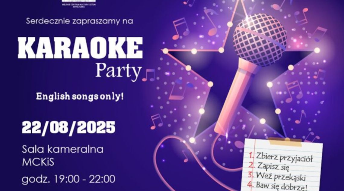 Zapraszamy na KARAOKE w Pułtusku