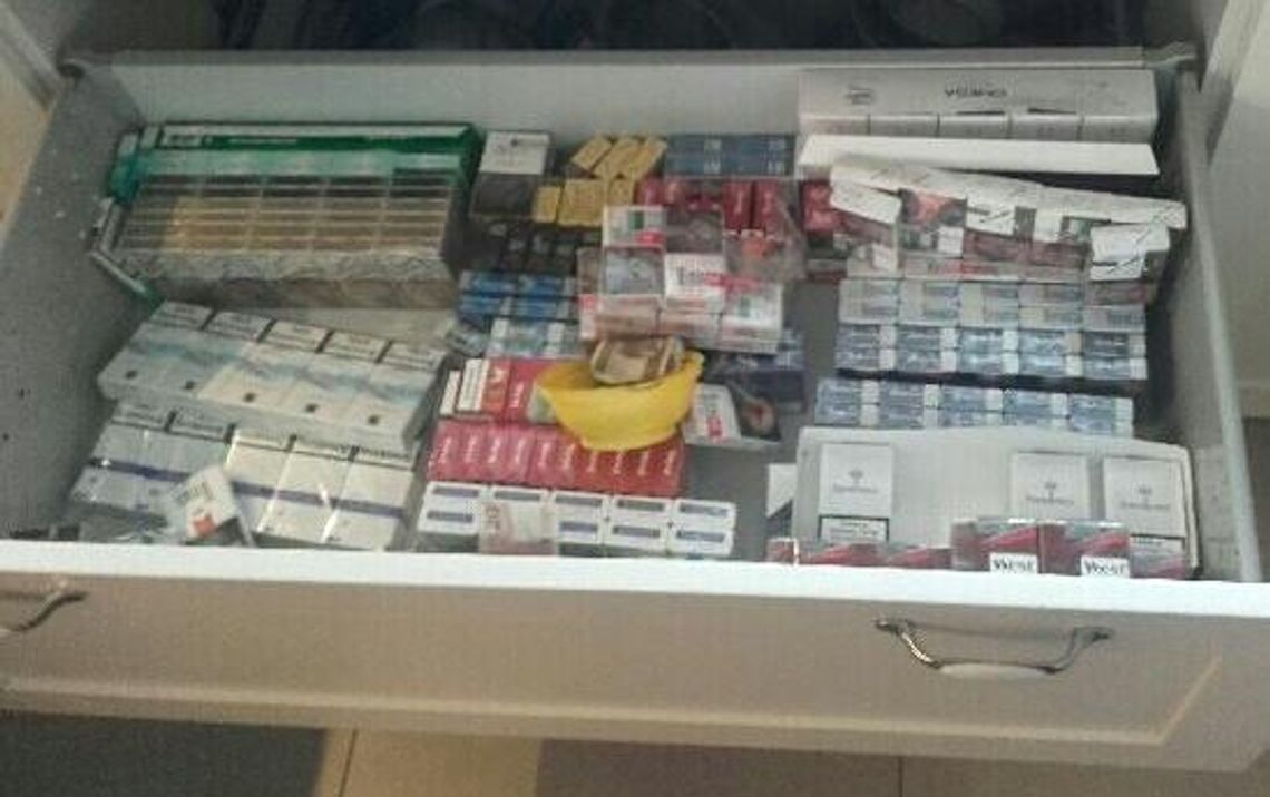 Zatrzymana za nielegalne papierosy